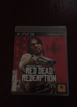 PS3 game red dead redemption