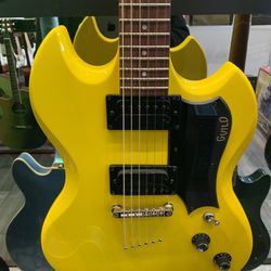Guild Polara Volt Yellow Electric Guitar