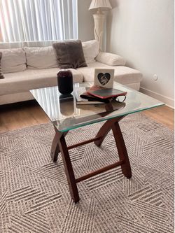 Glass Top Coffee Table / Side Table