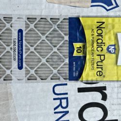Nordic Pure AC & Furnace Filters 18x25x1