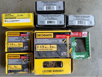Various screws