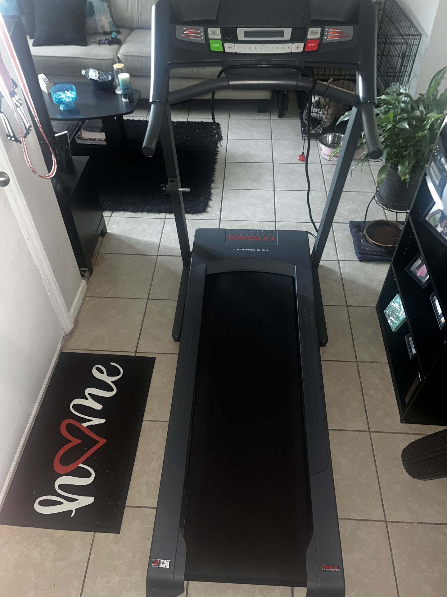 weslo cadence g 5.9 treadmill