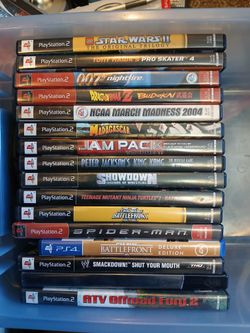 Playstation 2 GAMES