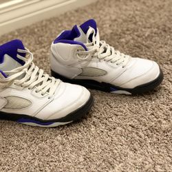 Air Jordan 5 “White Grape” – Kids Size 4
