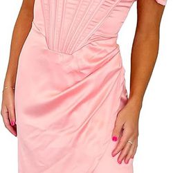 Médium pink dress 