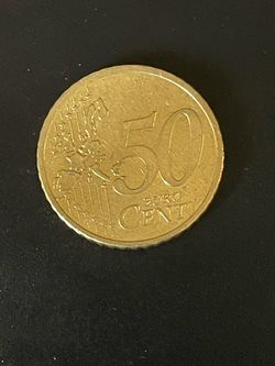 2002 Irish 50 Cent Euro Coin