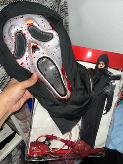 Ghost face adult costume