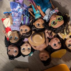 14/ 18 / 12 Inch Doll Lot. 