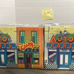 Vintage Chevron Carrying Cases