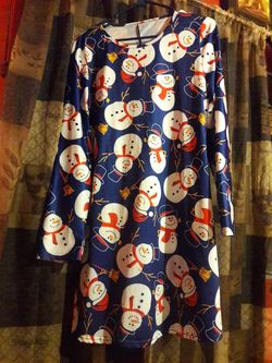 Christmas snowman pjs
