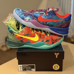 Sz 11.5 Nike What The Kobe VIII 8 Protro Like New Condition