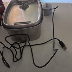 Stainless Steel Pet Water Fountain With Brand-new Motor 