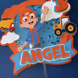 Blippi 3D Caketopper 