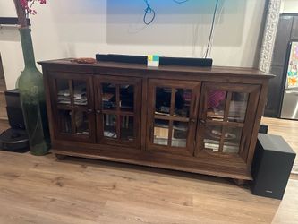 TV Stand walnut wood
