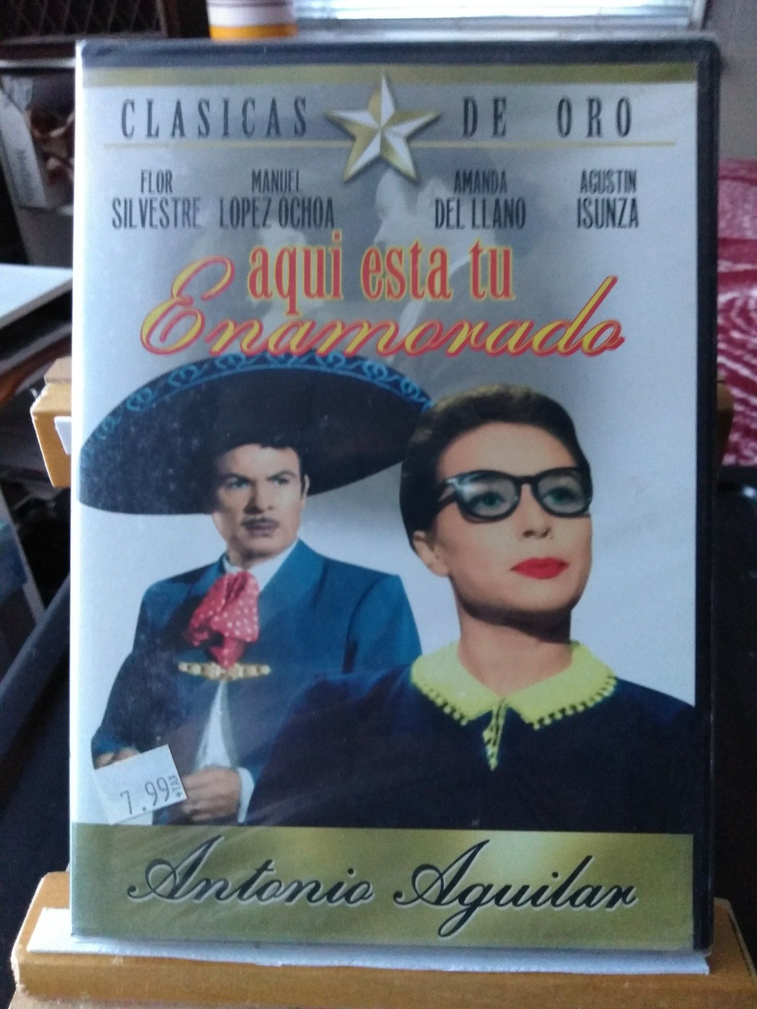 ANTONIO AGUILAR PELICULA EN DVD AQUI ESTA TU ENAMORADO