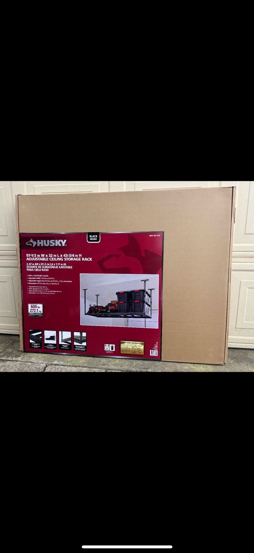 Husky Garage Overhead Storage Rack (Brand New) for Sale in Allen, TX ...