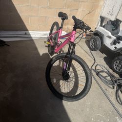 Used Pink Bike 