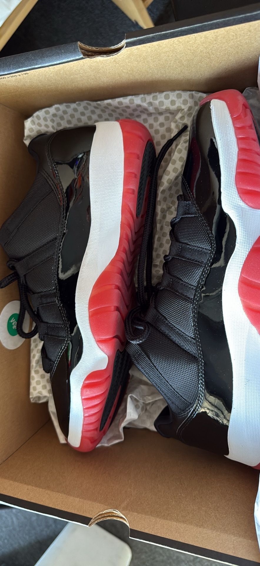 Jordan 11 Bred Low 2025 NEW Size 12