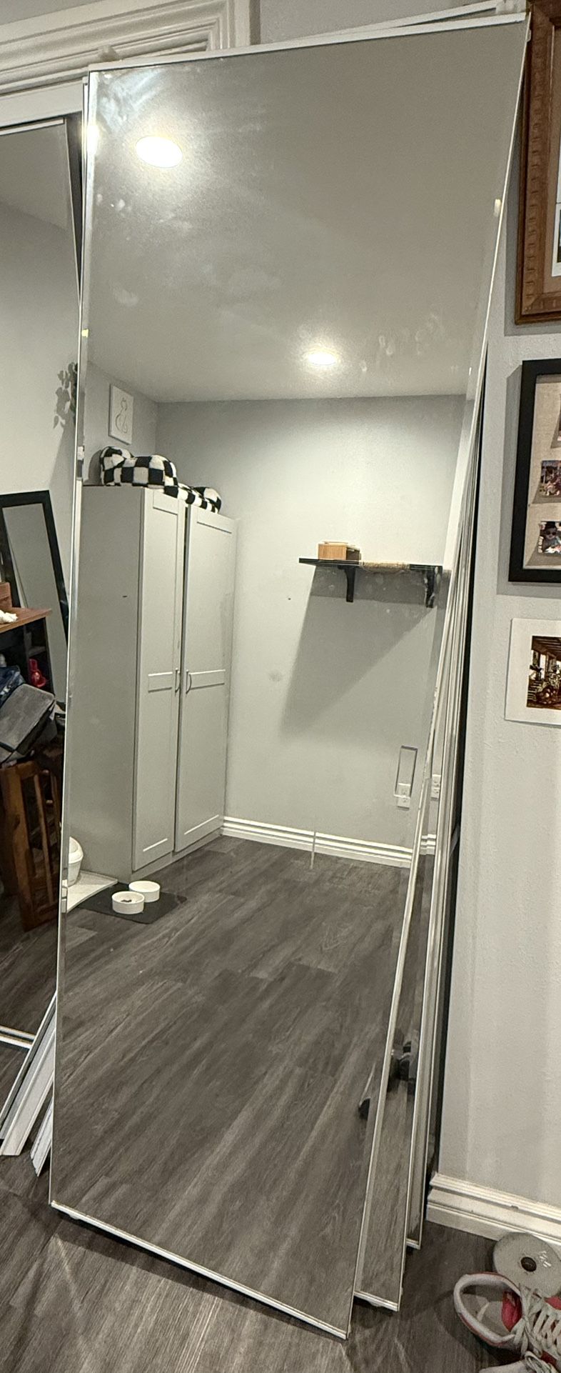 4 Closet Mirror Sliding Doors
