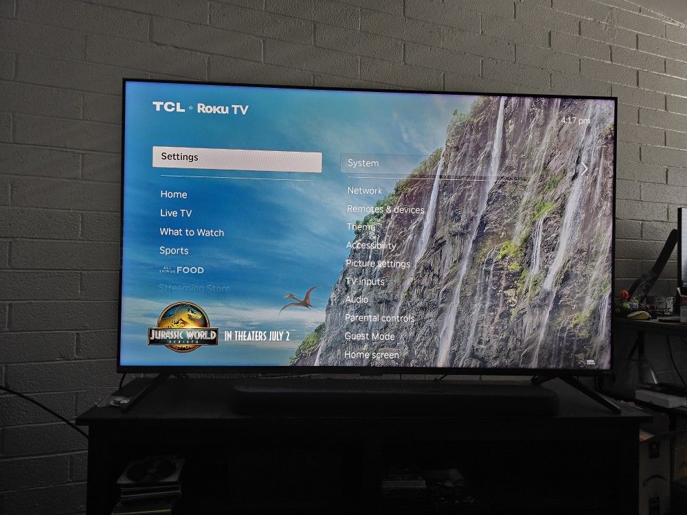 65" TCL R635 4K HDR Roku TV With Dolby Vision