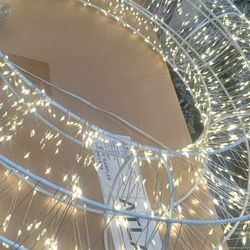 New Glam Light Up Christmas Wreath 20each High Quality Masterpiece Very Detailed 