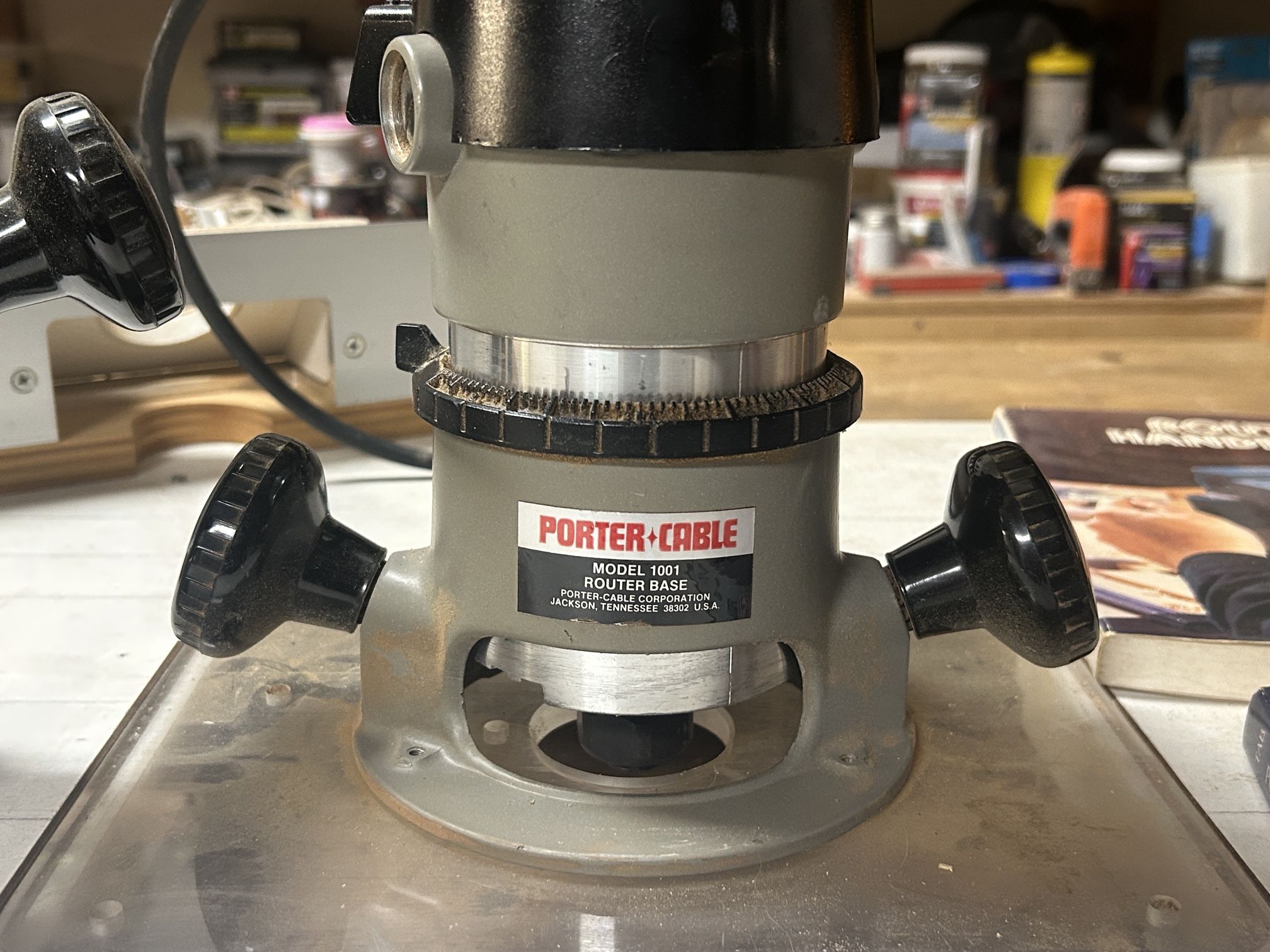 Router & Table : Porter Cable (router + plunge base)