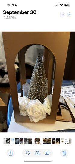 Beautiful Gold Lanterns 12 Total 