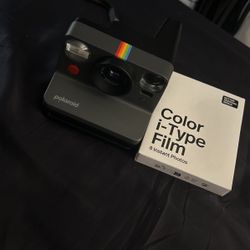 Polaroid Now+ Second Gen With Pack Of Sealed Film. 