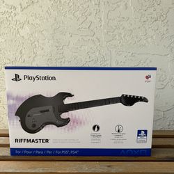 PDP RIFFMASTER Wireless Guitar Controller PlayStation PS5/PS4 Brand New