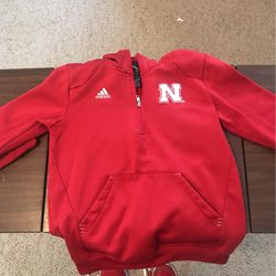 Nebraska Children Hoody Sweatshirt Size Medium 
