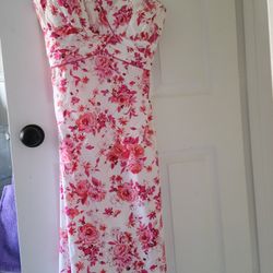 New Without Tags Womens Size 10 Floral Print Dress