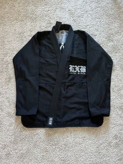 Level Black LXB Steel Gray Black Kimono (A2L Top/A1L Pants)