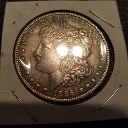 1896o morgan silver dollar