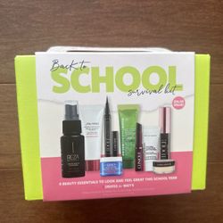 New! Macy's Back To School Survival Kit. Mini beauty items. Kiehl’s, Lancôme