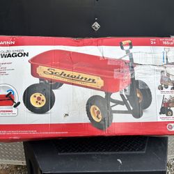 Schwinn Quad Steer Woody Style Wagon with 4x4 Steering