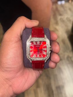 Cartier Santos 41mm box and papers Complete