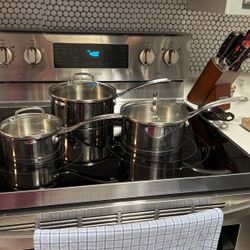 3 piece Pot Set Cuisinart