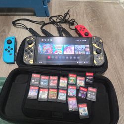 OLED SWITCH COMES WITH 16 GAMES!!