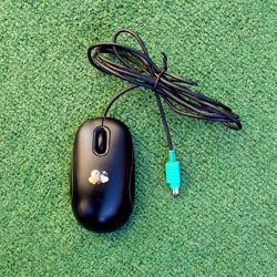 Genuine HP PS/2 Optical LED Scroll-Wheel Plug-In Computer Desk Mouse 800 dpi EUC