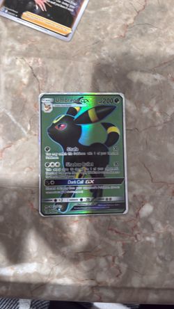 Umbreon GX Holo Pokémon Card