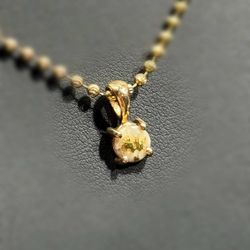 Jewelry 14k solid yellow gold quartz orocal Pendant charm