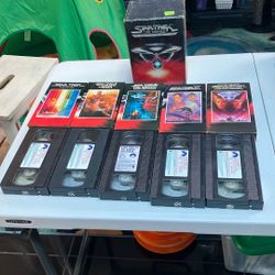 VHS STAR TREK 25TH ANNIVERSARY COLLECTOR’S  SET