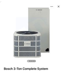BRAND NEW BOSCH 3-TON INVERTER HEAT PUMP SYSTEM – R454B