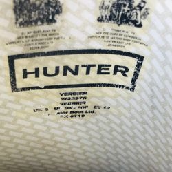 Hunter Rain boots Size10
