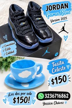 AIR JORDAN RETRO 11 GAMMA BLUE
