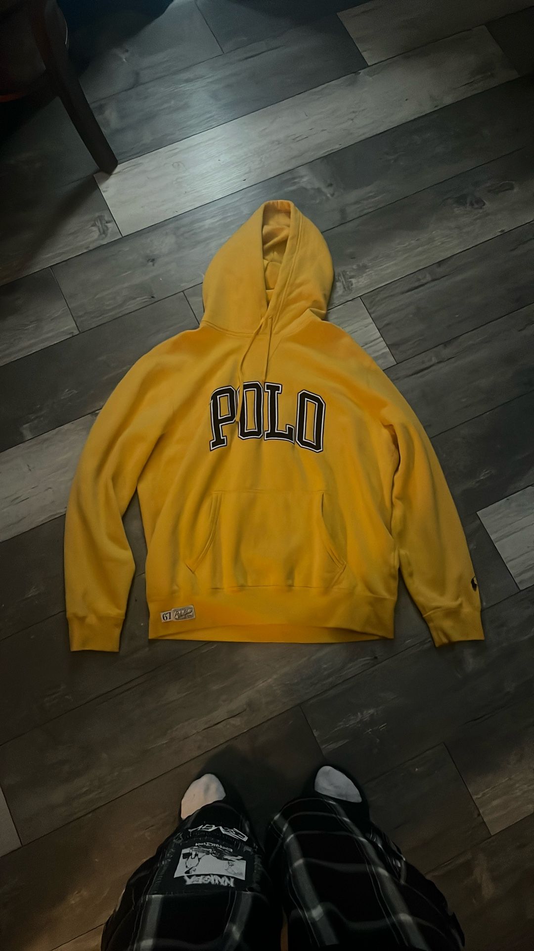 Yellow Polo Hoodie