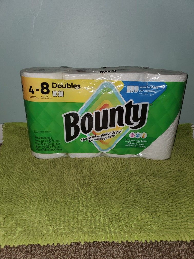 Bounty 4 Rolls Paper Towels 