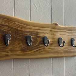 Olive Wood Key Holder