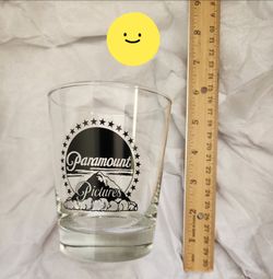 New Paramount Movie TV Studios Glass Cup Drink Mug Beer Drinkware Home