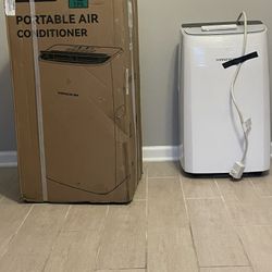 1 Brand New & 1 Used Like New Portable AC Units 14000 BTU